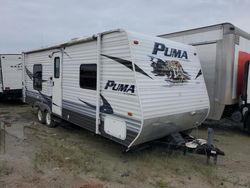 Salvage trucks for sale at Houston, TX auction: 2011 Puma Palomino M