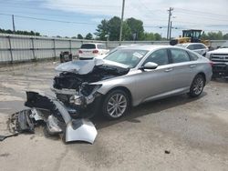 Honda salvage cars for sale: 2021 Honda Accord LX