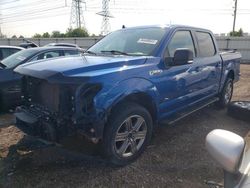 Salvage cars for sale at Elgin, IL auction: 2018 Ford F150 Supercrew