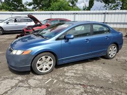 Salvage cars for sale at West Mifflin, PA auction: 2006 Honda Civic LX