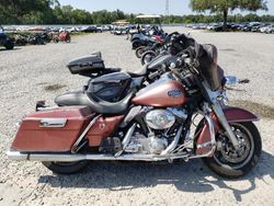 Salvage cars for sale from Copart Riverview, FL: 2008 Harley-Davidson Flhtcui