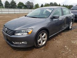 Salvage cars for sale from Copart Elgin, IL: 2015 Volkswagen Passat S