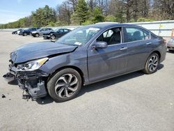 Salvage cars for sale at Brookhaven, NY auction: 2017 Honda Accord EXL