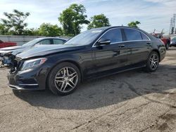 Salvage cars for sale at West Mifflin, PA auction: 2017 Mercedes-Benz S 550 4matic