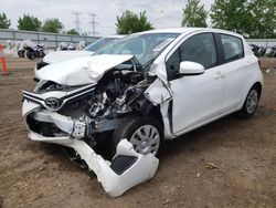 Vehiculos salvage en venta de Copart Elgin, IL: 2015 Toyota Yaris