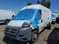 Salvage trucks for sale at Antelope, CA auction: 2017 Dodge RAM Promaster 2500 2500 High