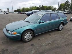 Salvage cars for sale at Denver, CO auction: 1993 Honda Accord LX