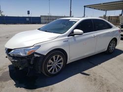 Salvage cars for sale at Anthony, TX auction: 2015 Toyota Camry Hybrid