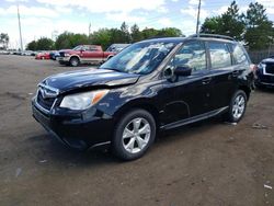 Subaru Forester 2.5i salvage cars for sale: 2015 Subaru Forester 2.5I