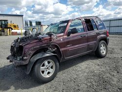 Salvage cars for sale at Airway Heights, WA auction: 2004 Jeep Liberty Limited