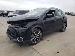 Salvage cars for sale at Grand Prairie, TX auction: 2019 Nissan Rogue Sport S