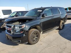 Salvage cars for sale at Grand Prairie, TX auction: 2016 Chevrolet Tahoe Police