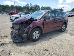 Salvage cars for sale from Copart Midway, FL: 2014 Honda CR-V LX