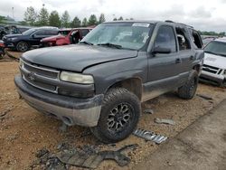 Salvage SUVs for sale at auction: 2001 Chevrolet Tahoe K1500