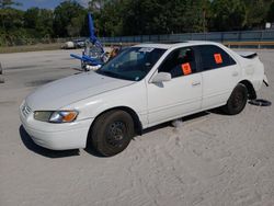 Salvage cars for sale at Fort Pierce, FL auction: 1999 Toyota Camry CE