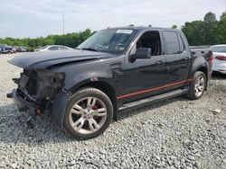 Salvage cars for sale at Mebane, NC auction: 2010 Ford Explorer Sport Trac Limited