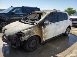 Salvage cars for sale at Grand Prairie, TX auction: 2010 Nissan Versa S