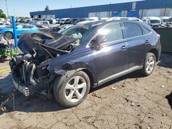 Salvage cars for sale at Woodhaven, MI auction: 2010 Lexus RX 350