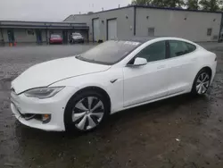 Salvage cars for sale from Copart Arlington, WA: 2020 Tesla Model S