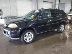 Salvage cars for sale at Ham Lake, MN auction: 2005 Acura MDX Touring