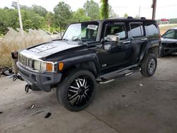 Salvage cars for sale from Copart Gaston, SC: 2007 Hummer H3
