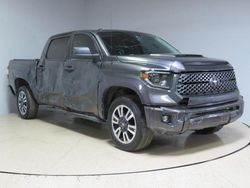 Salvage cars for sale at Colton, CA auction: 2019 Toyota Tundra Crewmax SR5