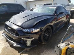 Salvage cars for sale at Pekin, IL auction: 2021 Ford Mustang GT