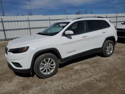 Salvage cars for sale at Nisku, AB auction: 2019 Jeep Cherokee Latitude