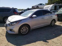 Salvage cars for sale from Copart Seaford, DE: 2022 Hyundai Accent SE