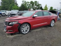 Chevrolet Impala salvage cars for sale: 2014 Chevrolet Impala LTZ