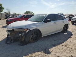 Salvage cars for sale from Copart Haslet, TX: 2022 Honda Civic Sport