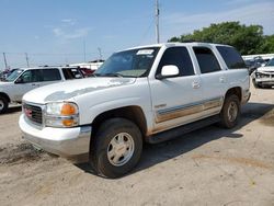 Salvage cars for sale from Copart Oklahoma City, OK: 2001 GMC Yukon