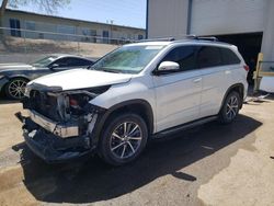 Salvage cars for sale at Albuquerque, NM auction: 2018 Toyota Highlander SE