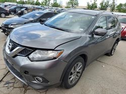 Salvage cars for sale at Cahokia Heights, IL auction: 2015 Nissan Rogue S