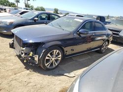 Mercedes-Benz C300 salvage cars for sale: 2016 Mercedes-Benz C300