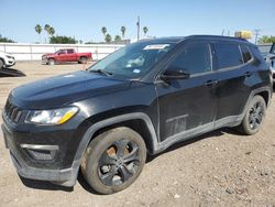 Salvage cars for sale from Copart Mercedes, TX: 2019 Jeep Compass Latitude