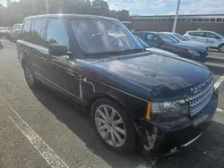 Salvage cars for sale from Copart Concord, NC: 2012 Land Rover Range Rover HSE Luxury