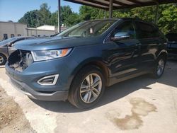 Salvage cars for sale at Hueytown, AL auction: 2016 Ford Edge SEL