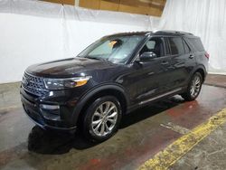 Salvage cars for sale at Marlboro, NY auction: 2020 Ford Explorer Limited