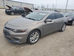 Chevrolet salvage cars for sale: 2017 Chevrolet Malibu LT