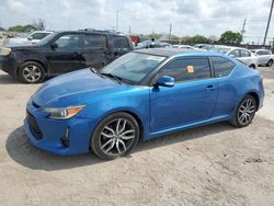 Salvage cars for sale from Copart Homestead, FL: 2016 Scion TC