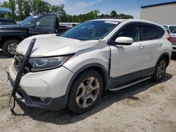 Salvage cars for sale at Spartanburg, SC auction: 2018 Honda CR-V EXL