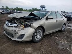 Salvage cars for sale from Copart Chicago Heights, IL: 2013 Toyota Camry L