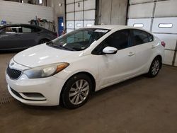 Salvage cars for sale from Copart Blaine, MN: 2014 KIA Forte LX