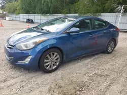 Salvage cars for sale at Knightdale, NC auction: 2015 Hyundai Elantra SE