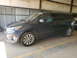 Salvage cars for sale at Mocksville, NC auction: 2015 KIA Sedona EX