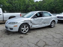 Salvage cars for sale from Copart Austell, GA: 2008 Mazda 6 I