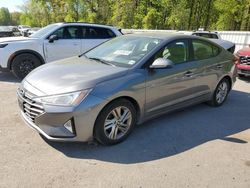 Salvage cars for sale from Copart Glassboro, NJ: 2019 Hyundai Elantra SEL