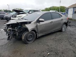 Salvage cars for sale from Copart East Granby, CT: 2019 Toyota Corolla L