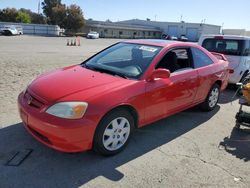 Salvage cars for sale at Martinez, CA auction: 2002 Honda Civic EX